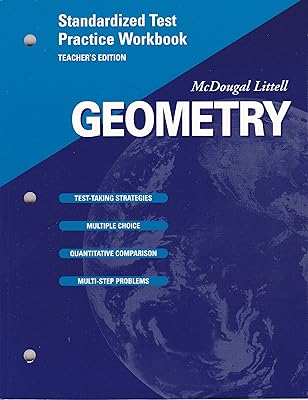 Geometry: Standardized Test Practice Workbook, Teachers Edition