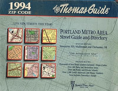 Portland metro area street guide and directory: Including Vancouver, WA; Multnomah and Clackamas, OR