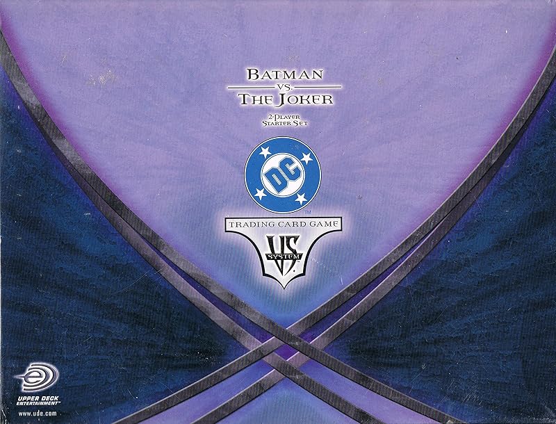 DC TCG: Batman Vs. Joker 2-Player Starter Set Box (Dc Comics Tcg) by Various