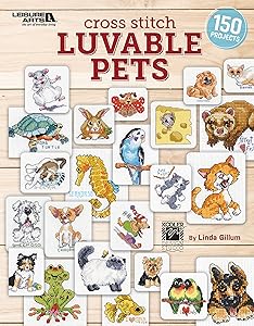 Leisure Arts XStitch Luvable Pets Bk