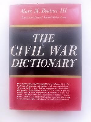 Civil War Dictionary