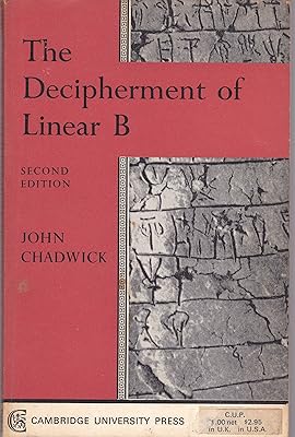 The Decipherment of Linear B