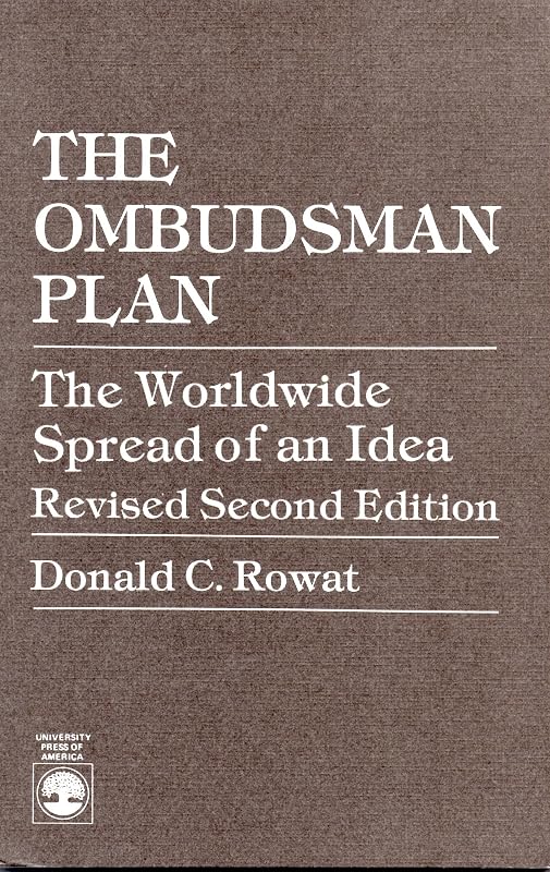 The Ombudsman Plan by Donald Cameron Rowat