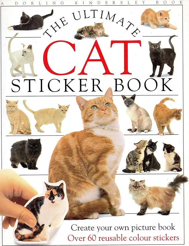 Cat Ultimate Sticker Book by Kiligry