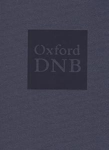 Oxford Dictionary of National Biography by Colin Matthew