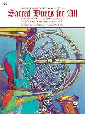 Sacred Duets for All (From the Renaissance to the Romantic Periods): Viola (For All Series)