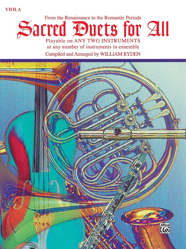 Sacred Duets for All (From the Renaissance to the Romantic Periods): Viola (For All Series) by William Ryden