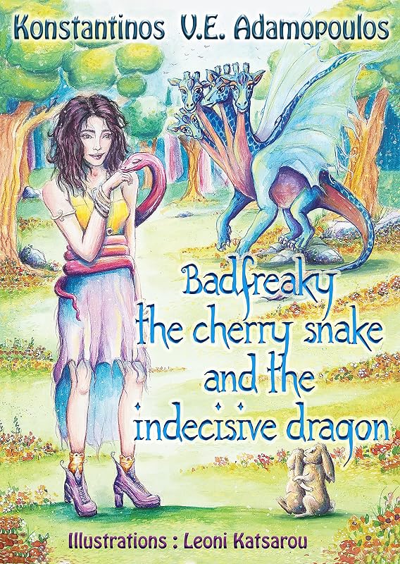Badfreaky the cherry snake and the indecisive dragon (The life of Badfreaky the witch Book 2) by Konstantinos Adamopoulos