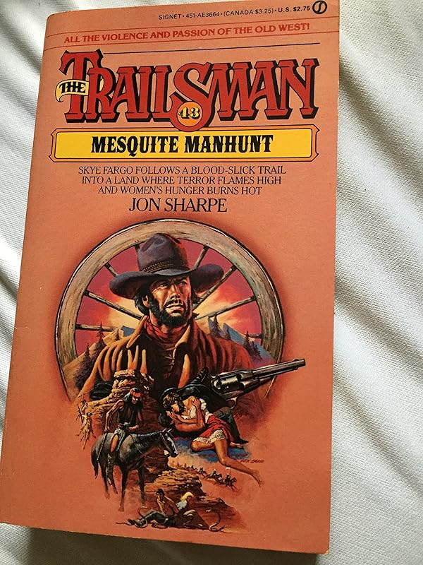 Trailsman 043: Mesquite by Jon Sharpe
