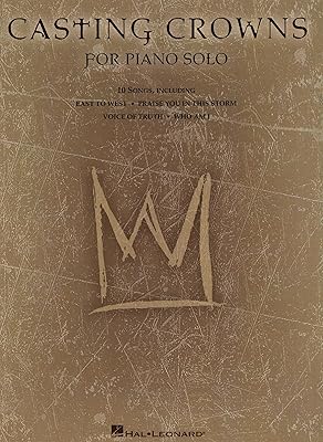 Casting Crowns for Piano Solo Songbook