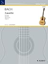 Gavotte E major: BWV 1012. guitar.