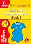 COLLINS EASY LEARNING - SIZE AND MEASUREMENT: AGE 3-5