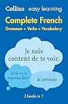 Easy Learning French Complete Grammar, Verbs And Vocabulary (3 Books In 1): Trusted Support For Learning (Collins Easy Learning)