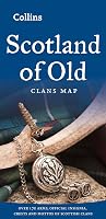 Collins Scotland of Old Clan Names Map