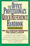 Arco the Office Professional's Quick Reference Handbook (Webster's New World Office Professional's Desk Reference)