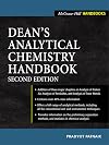Dean's Analytical Chemistry Handbook (McGraw-Hill Handbooks)