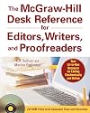 The McGraw-Hill Desk Reference for Editors, Writers, and Proofreaders (with CD-ROM)