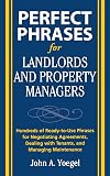 Perfect Phrases for Landlords and Property Managers (Perfect Phrases Series)