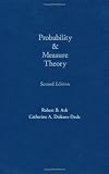 Probability and Measure Theory