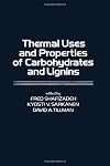 Thermal uses and properties of carbohydrates and lignins