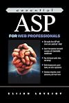 Essential ASP for Web Professionals (The Prentice Hall Essential Web Professional Series)