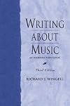 Writing about Music: An Introductory Guide