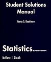 Student Solutions Manual for Statistics
