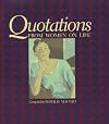 Quotations from Women on Life