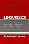 Linguistics for Students of Literature