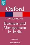 A dictionary of business and management in India