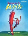 Reason to Write Low Intermediate: Strategies for Success in Academic Writing