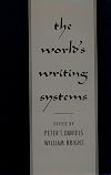 The World's Writing Systems