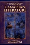 The Concise Oxford Companion to Canadian Literature