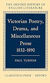 Victorian Poetry, Drama, and Miscellaneous Prose, 1832-1890