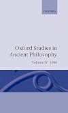 Oxford Studies in Ancient Philosophy: Volume IV: 1986
