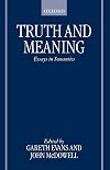 Truth and Meaning: Essays in Semantics