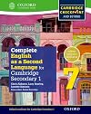 Complete English as a Second Language for Cambridge Secondary 1 Student Book 7 & CD