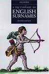 A Dictionary of English Surnames