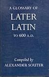 A Glossary of Later Latin to 600 A.D.