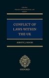 The Conflict of Laws Within the UK