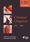 LPC Handbook on Criminal Litigation 2007-2008