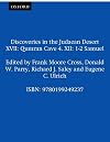 Discoveries in the Judaean Desert. Volume XVII: Qumran Cave 4, Part XII: 1-2 Samuel