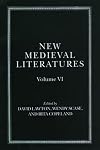 New Medieval Literatures: Volume VI