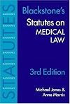 Blackstone's Statutes on Medical Law
