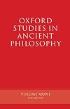 Oxford Studies in Ancient Philosophy. Volume XXXVI: Summer 2009