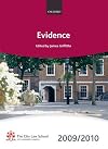 Evidence 2009-2010: 2009 Edition (Bar Manuals)