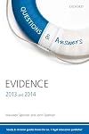Q & A Revision Guide Evidence 2013 and 2014 (Law Questions & Answers)