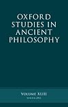 Oxford Studies in Ancient Philosophy: Volume 43