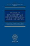 Freedom of Establishment and Private International Law for Corporations