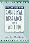 Strategies for Empirical Research in Writing